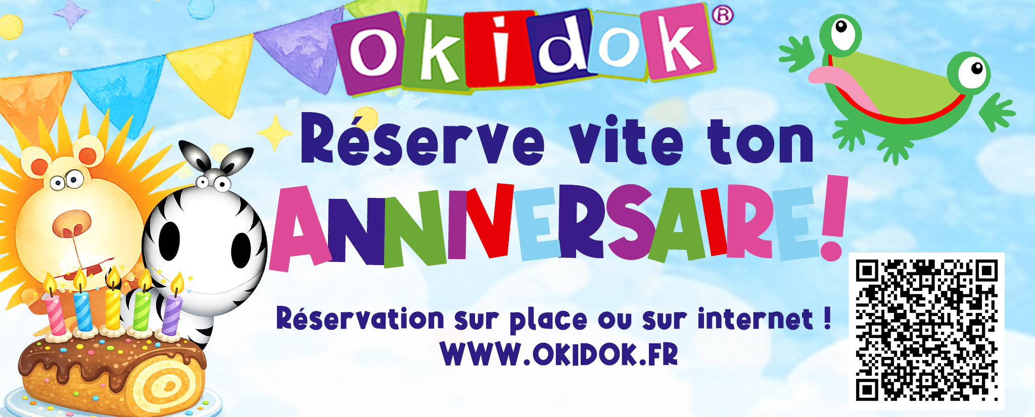fête ton anniversaire à Okidok